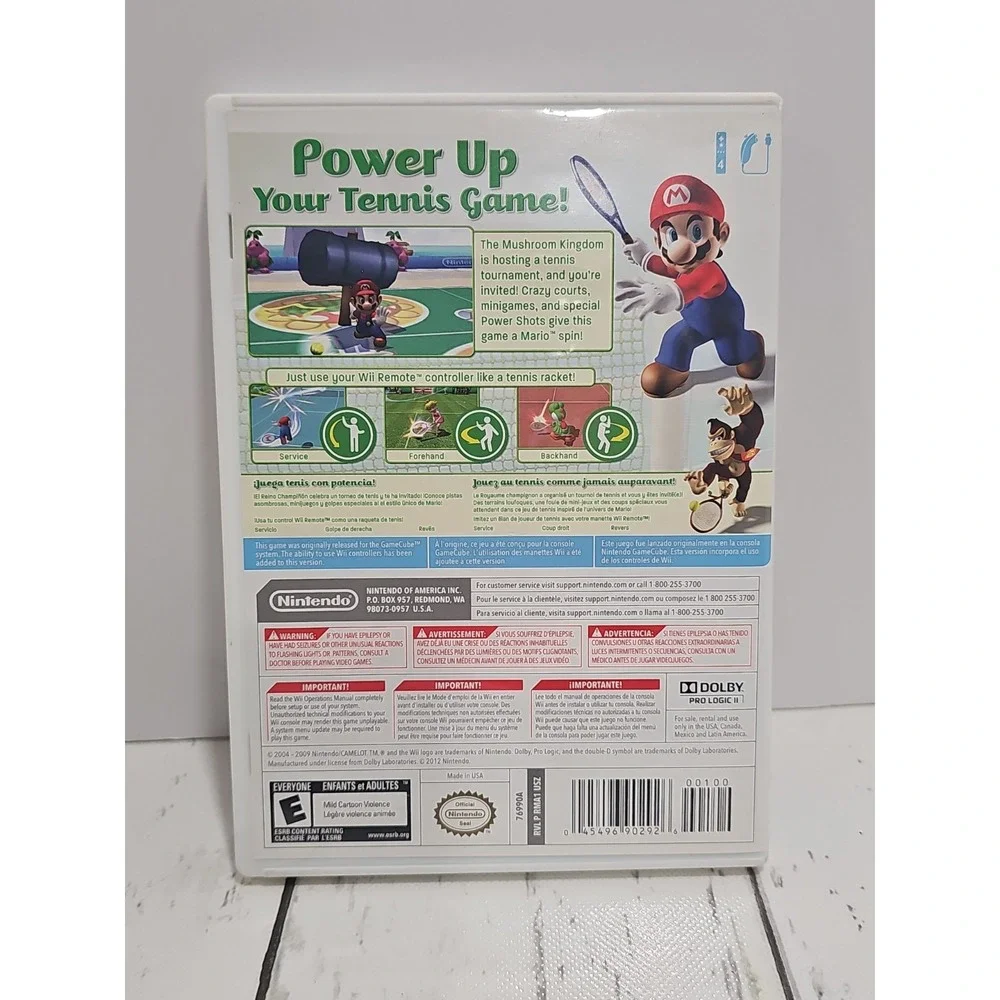 Mario Power Tennis Selects - Nintendo Wii